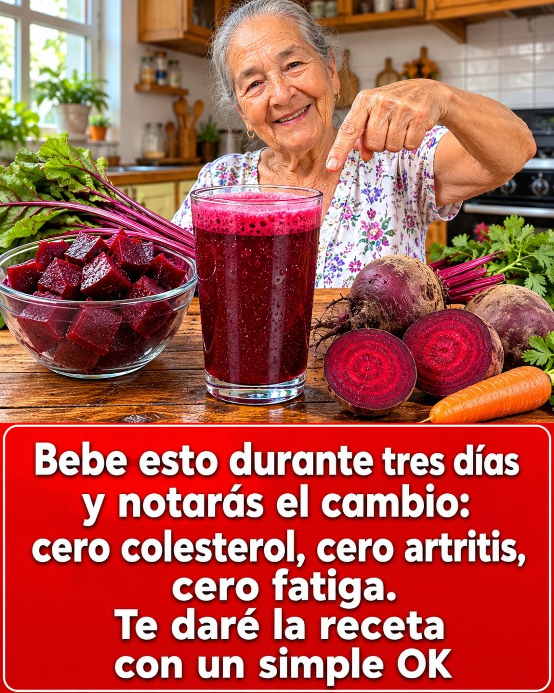 Bebida de remolacha