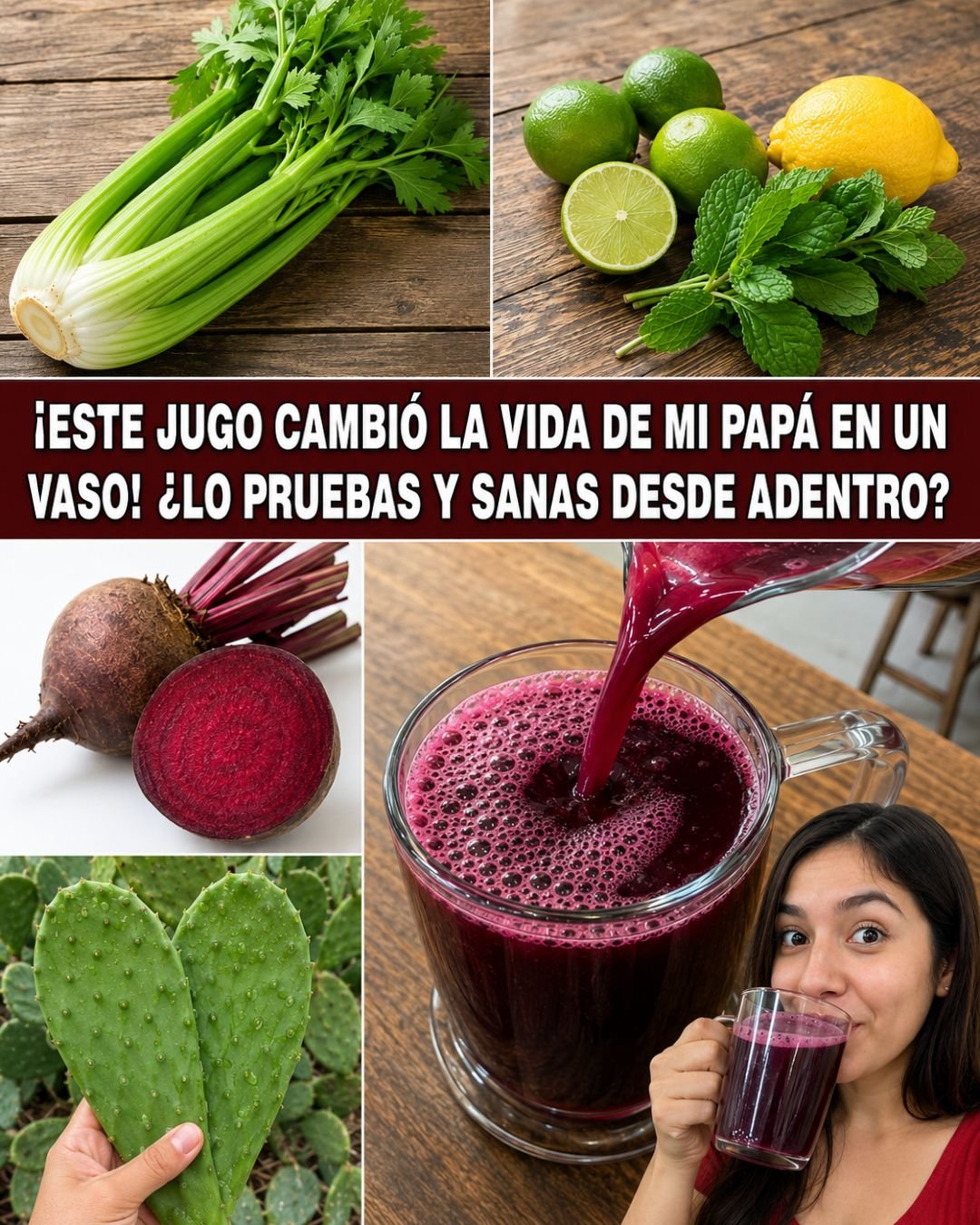 Ingredientes del Jugo Natural
