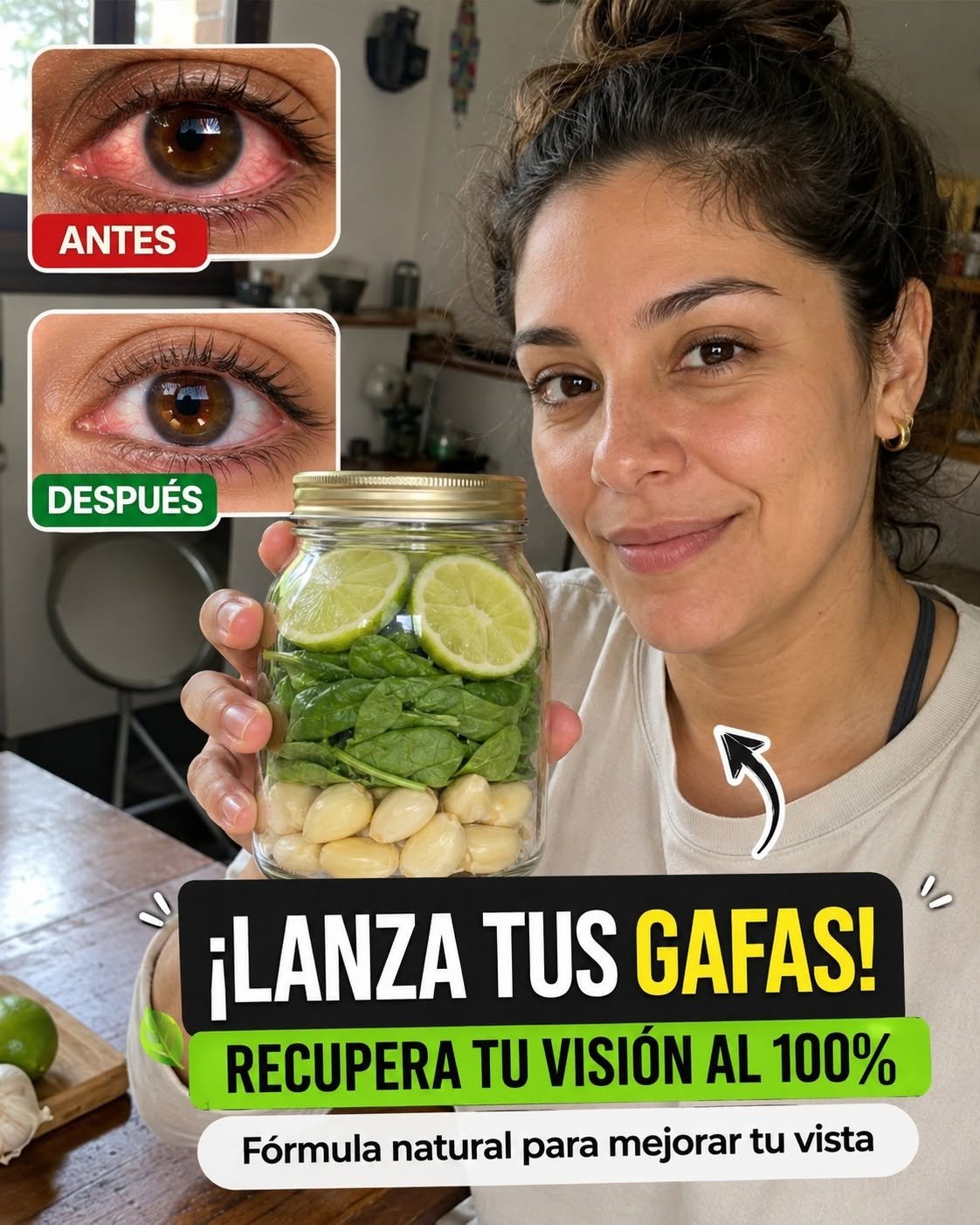 Ajo y limón para la salud ocular