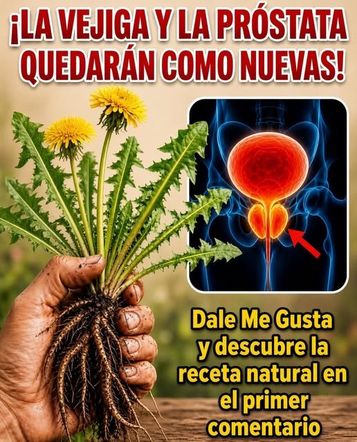 Diente de león y sistema urinario