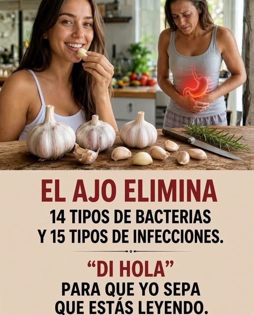 Ajo en la Cocina
