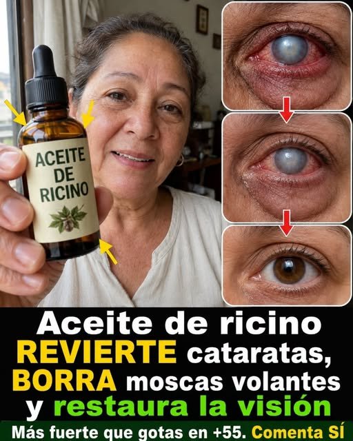 Aceite de ricino y salud ocular