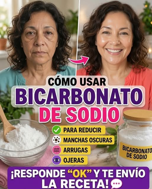 Miel y bicarbonato de sodio para el cuidado facial