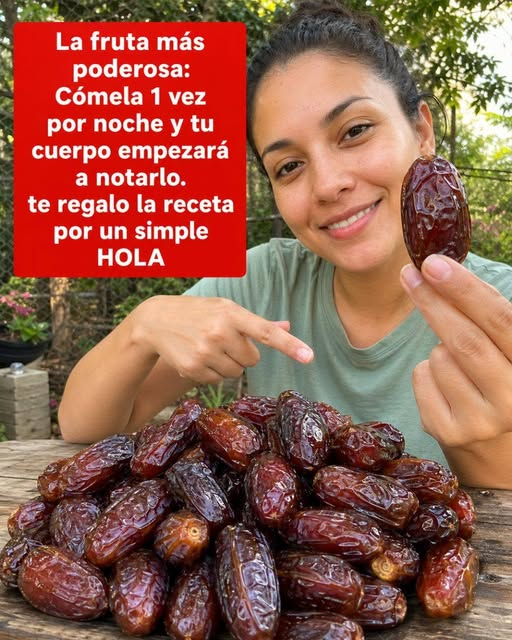 Dátiles en un plato