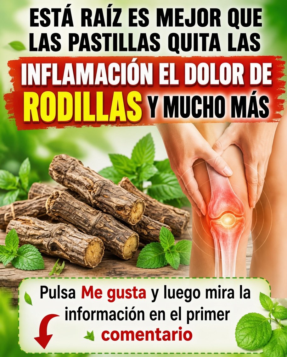 Raíz de consuelda utilizada en remedios naturales