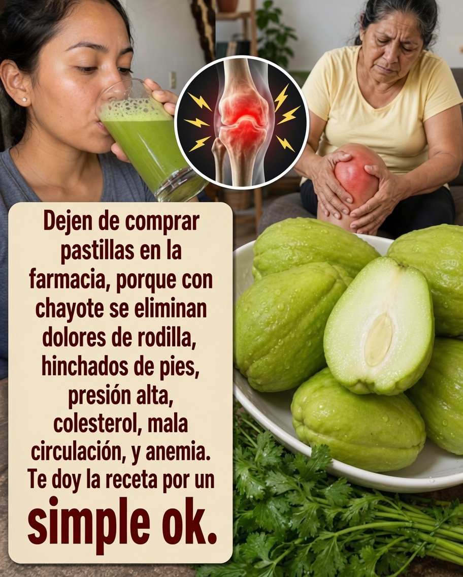 Chayote y sus beneficios