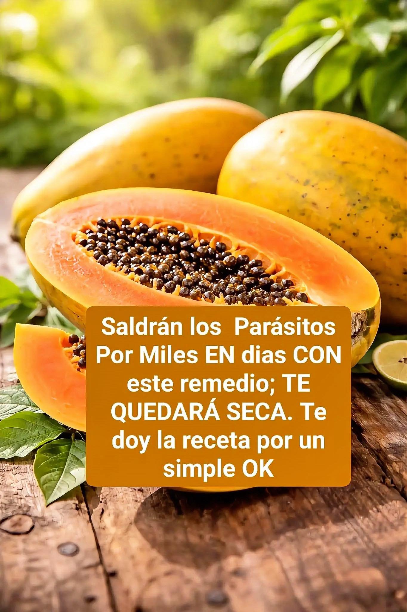 Papaya y su preparación