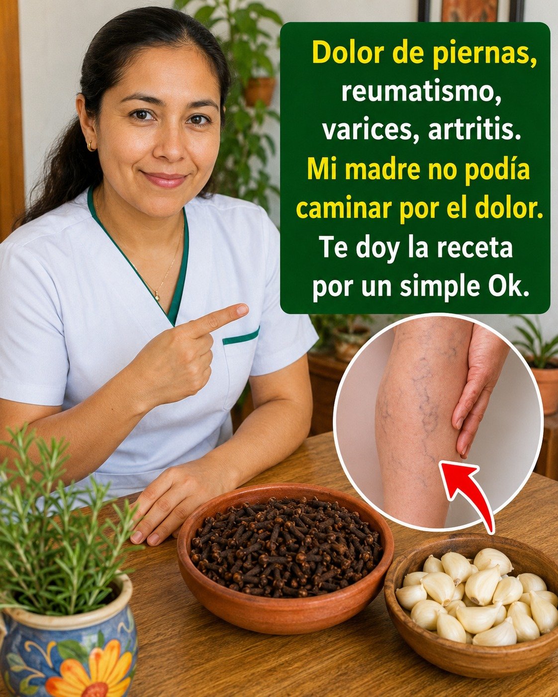 Remedios naturales para el dolor en las piernas