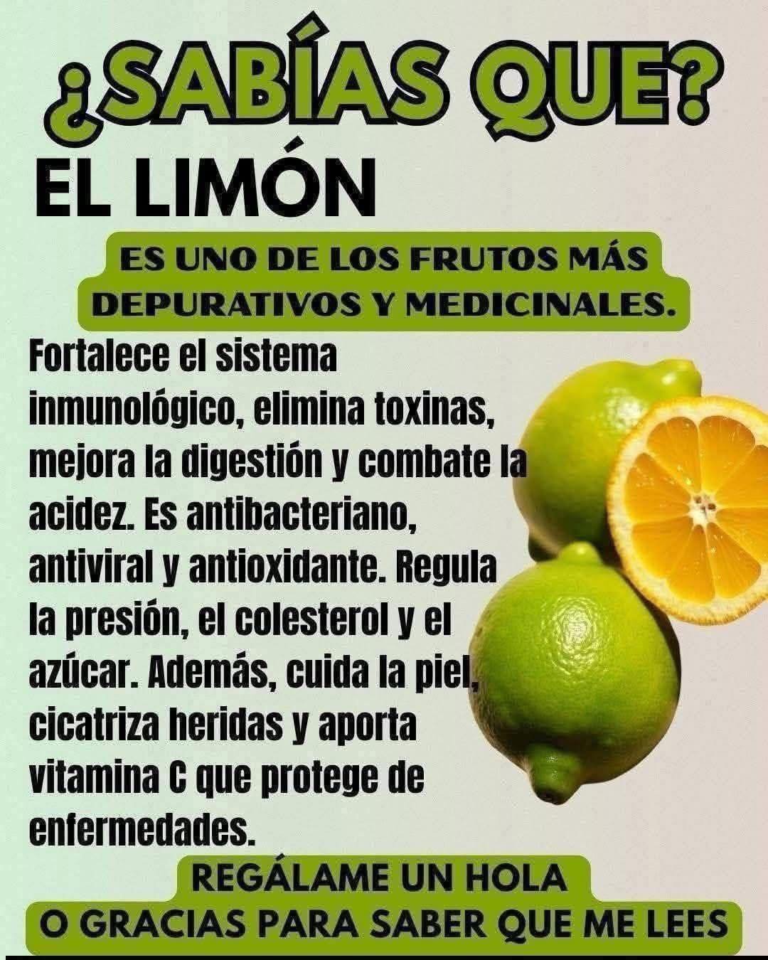 Beneficios del Limón