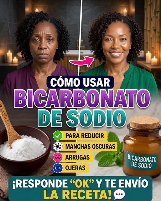 Uso de Bicarbonato de Sodio en el cuidado facial