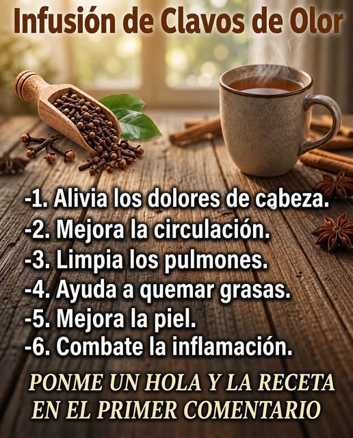 Infusión de Clavo de Olor