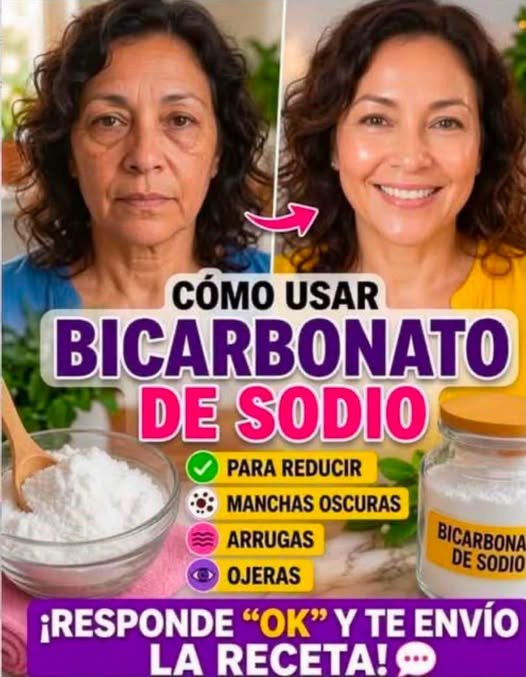 Bicarbonato de sodio en la piel