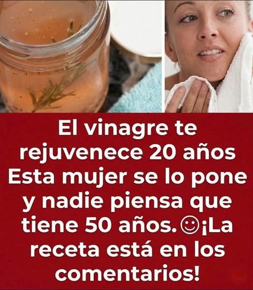 Tónico Facial Naturales con Vinagre de Manzana