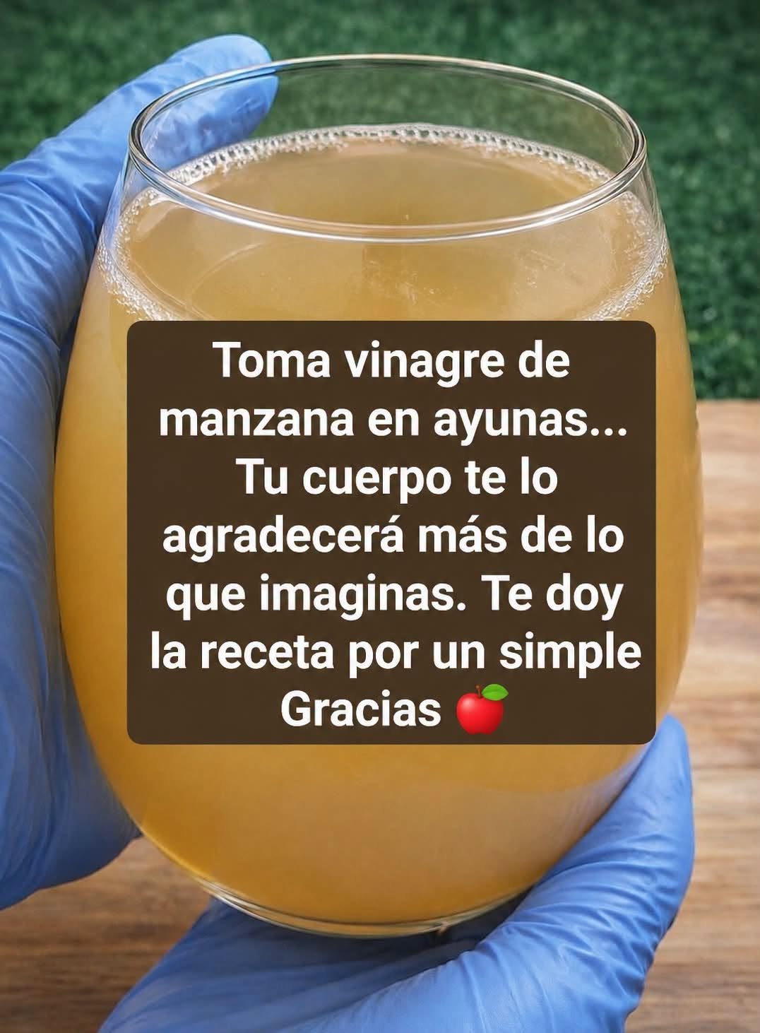 Vinagre de manzana en ayunas