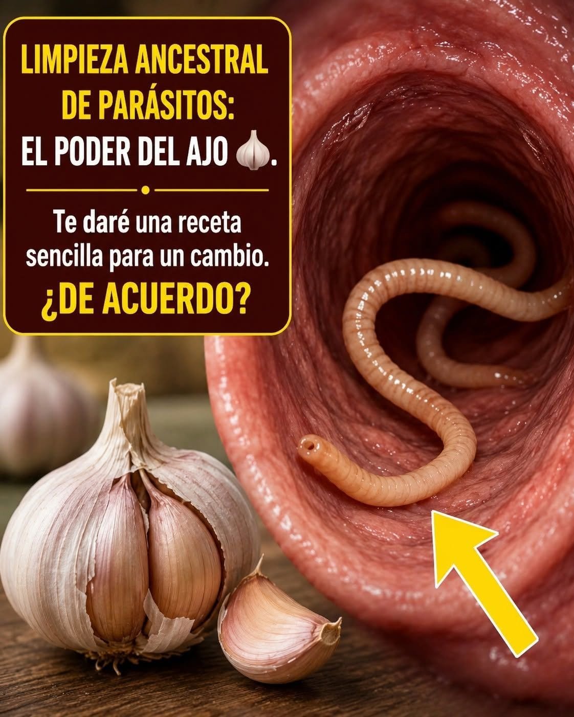 Ajo y parásitos
