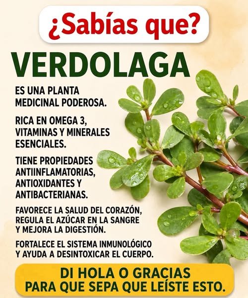 Verdolaga planta
