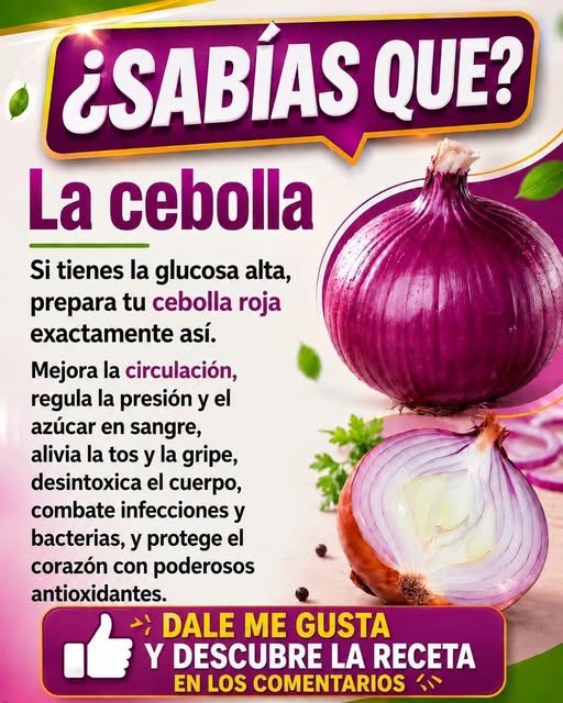 Cebolla roja y su beneficios para la salud