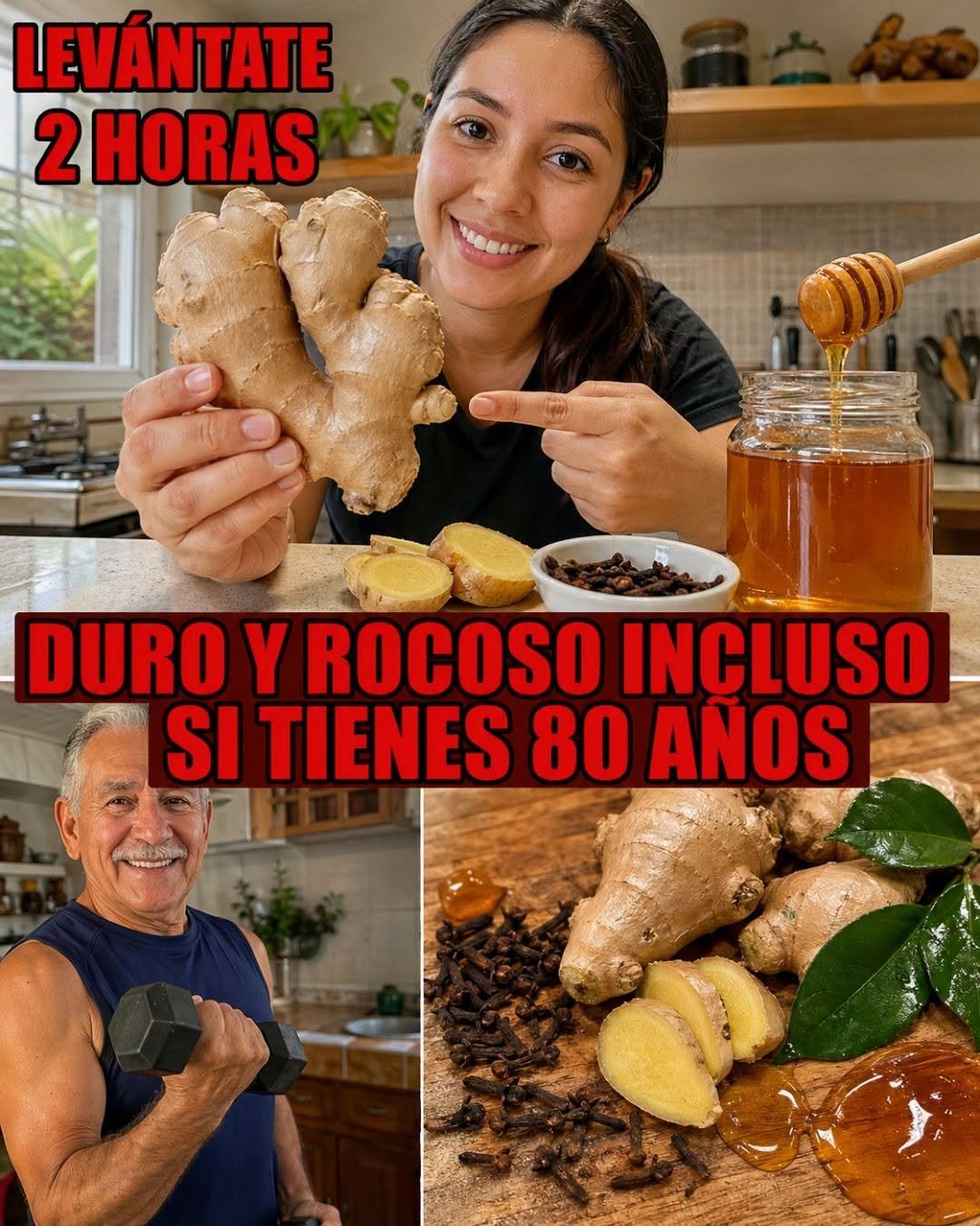 Infusión de jengibre y clavo de olor