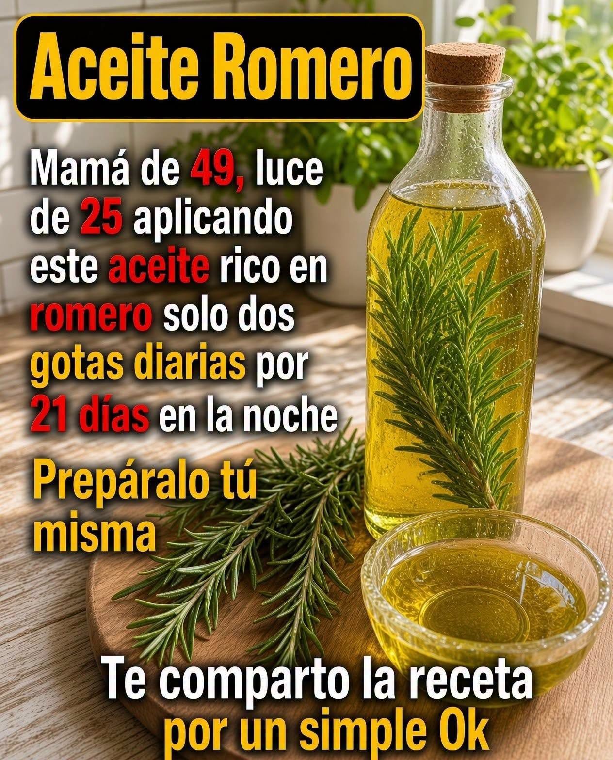 Aceite de Romero