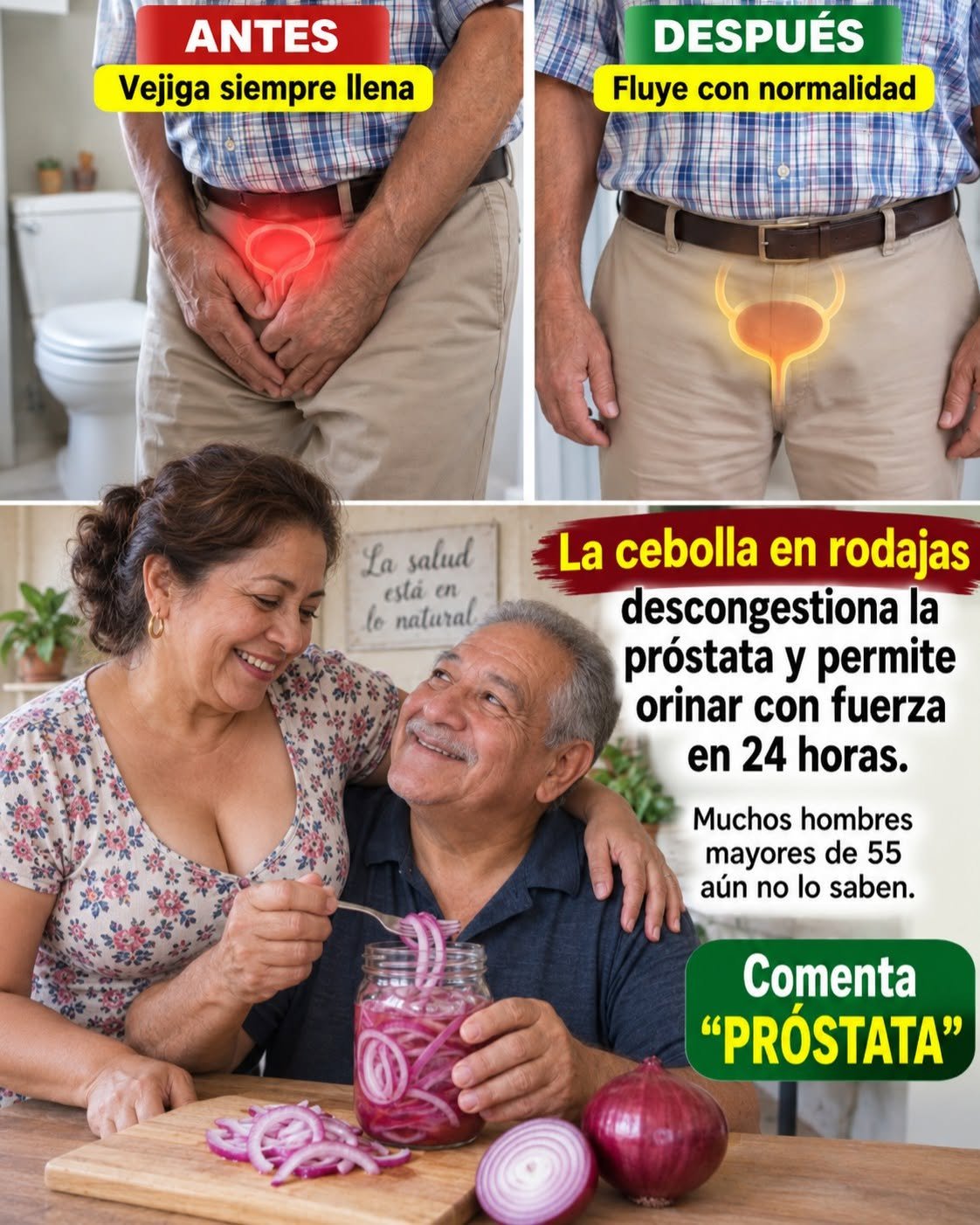 Beneficios de la Cebolla para la Prostata