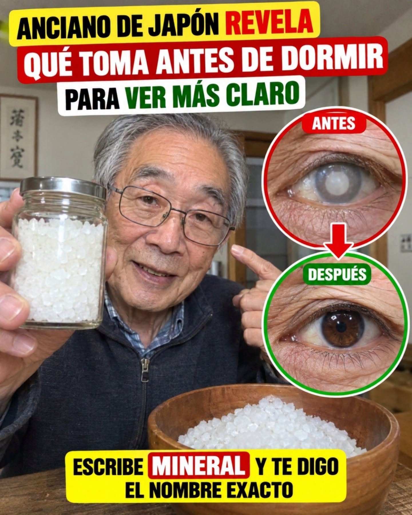 Mejorar la visión con alimentos