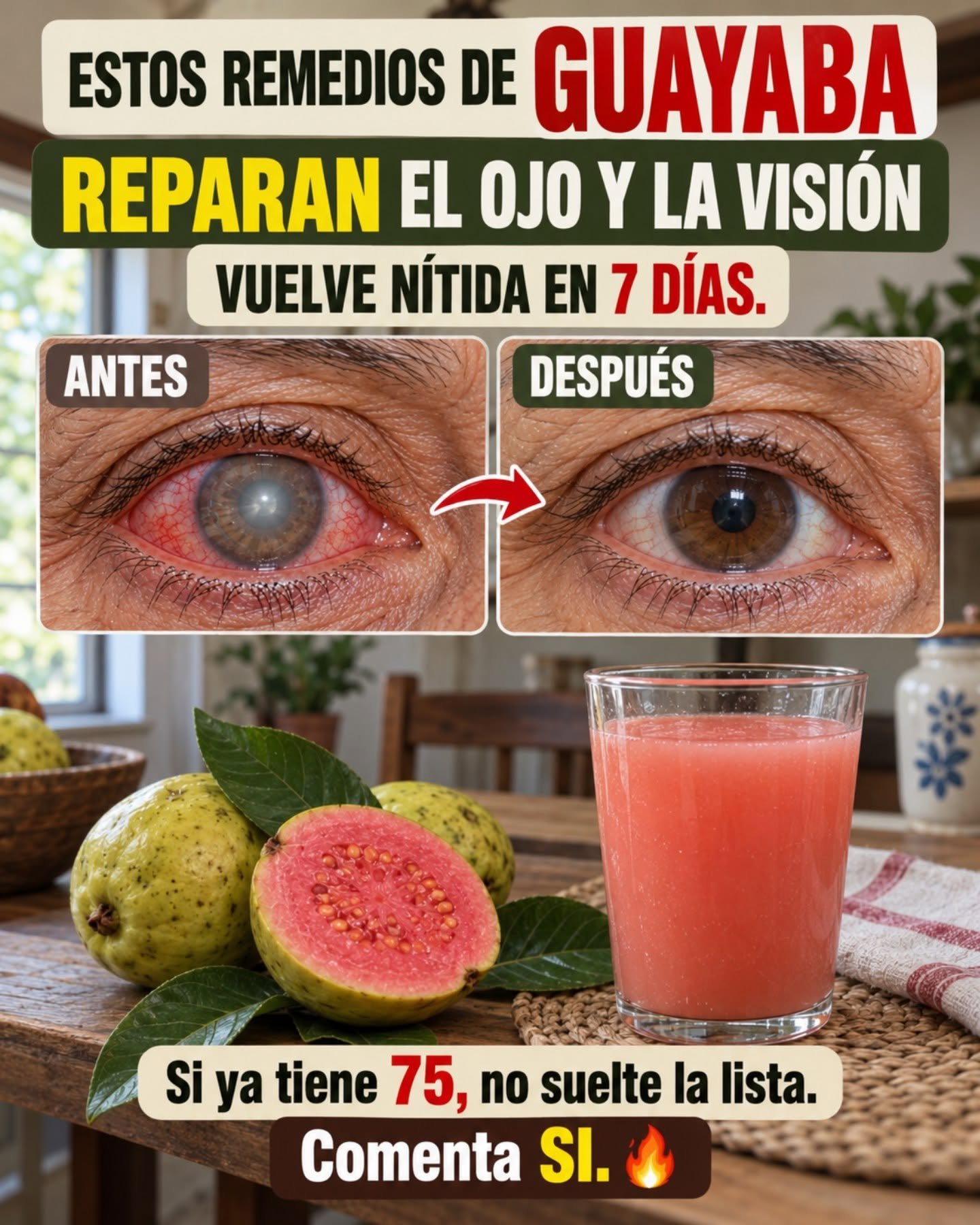 Beneficios de la guayaba para la salud ocular