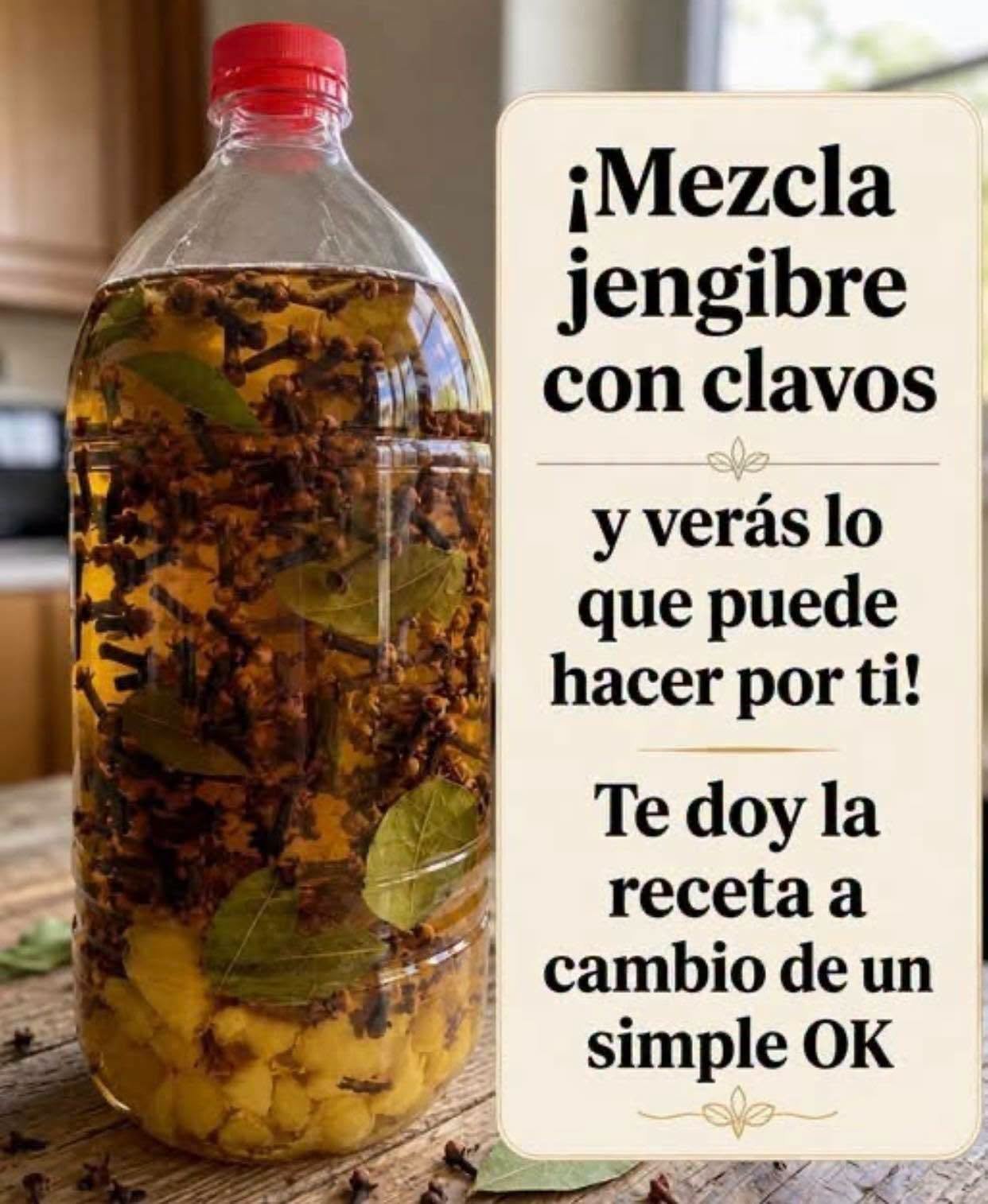 Infusión de Jengibre y Clavo