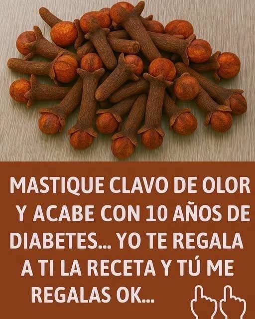 Clavos de olor sobre una superficie