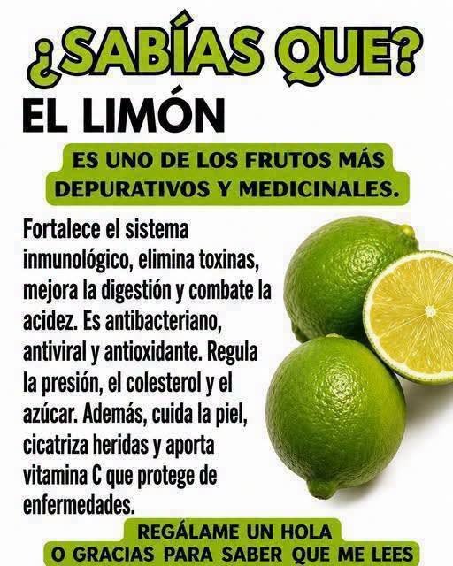 Beneficios del Limón