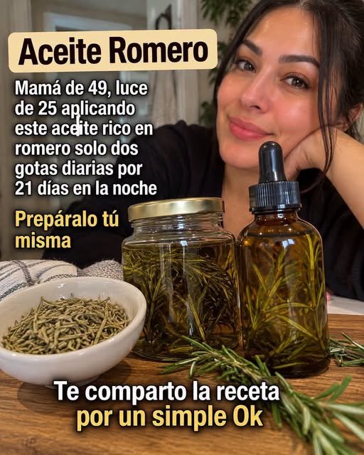 Aceite de Romero y Aloe Vera