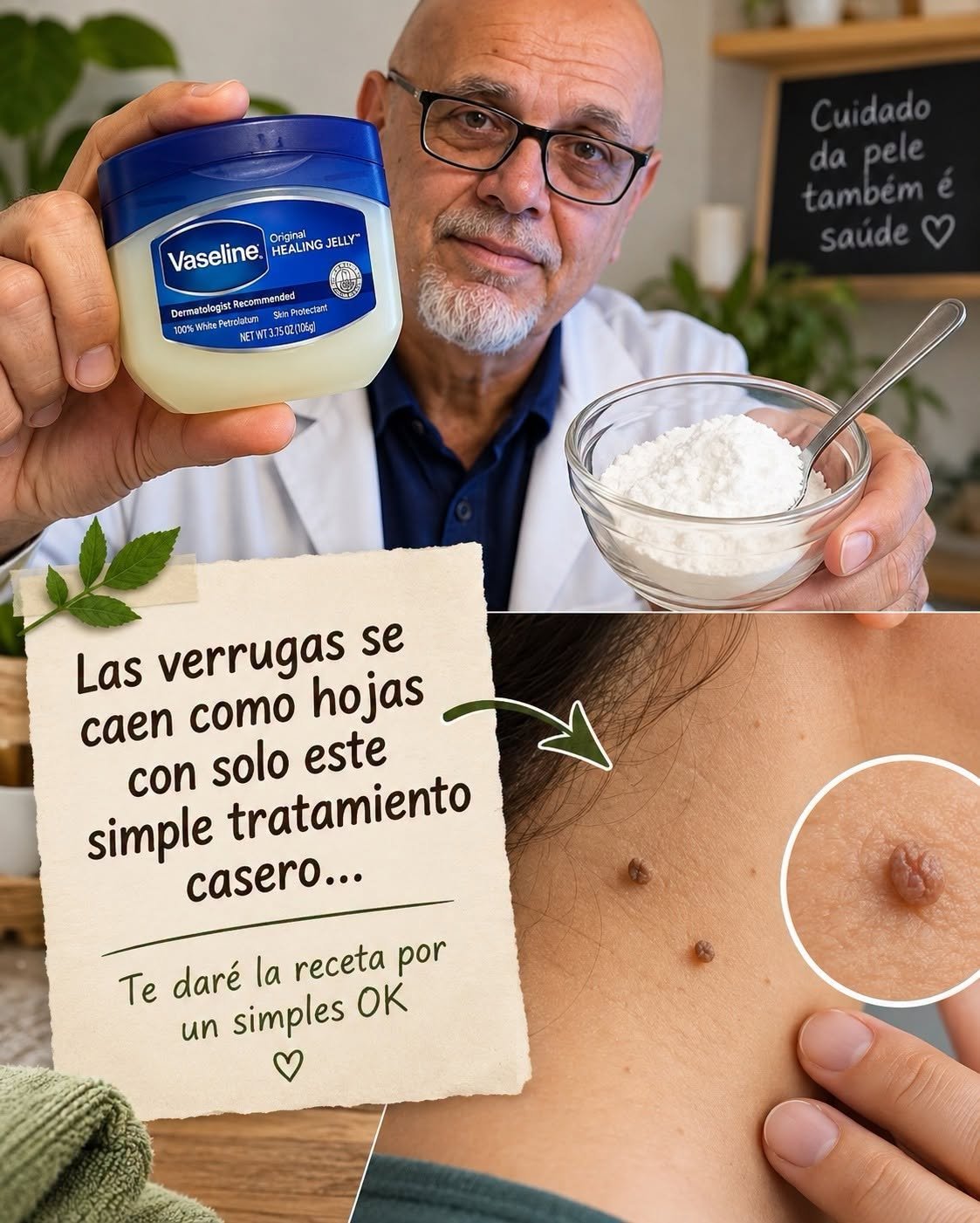 Remedio Casero para Verrugas