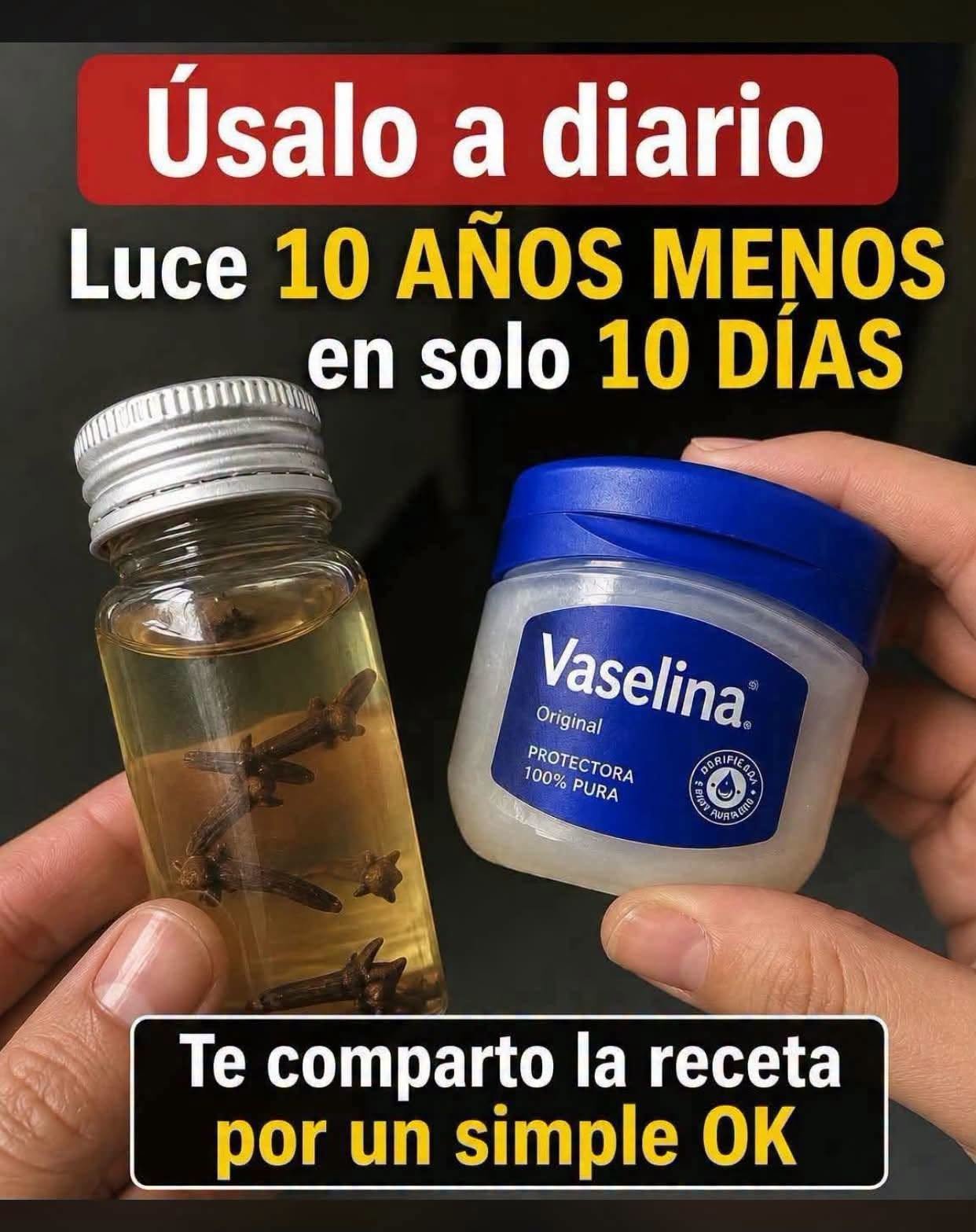 Vaselina y Aceite de Oliva