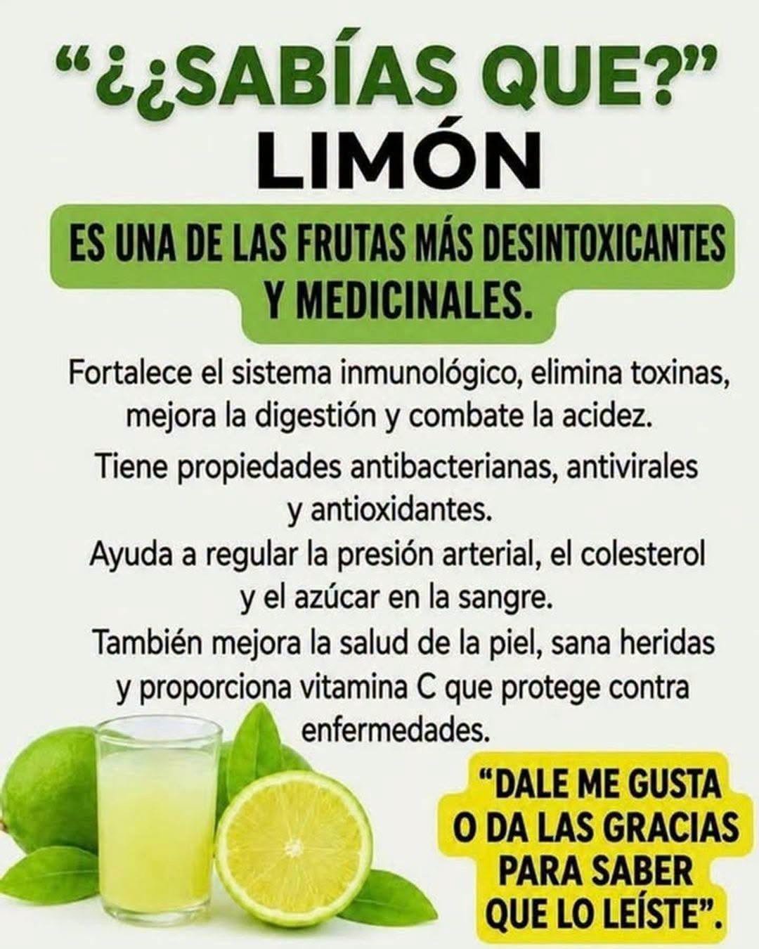 Beneficios del limón