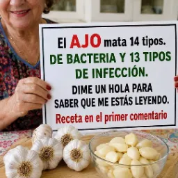 Ajo fresco en la cocina