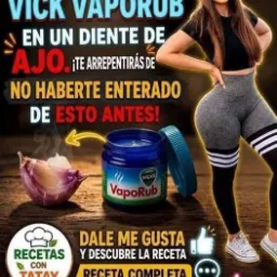 Mezcla de Vicks VapoRub y ajo