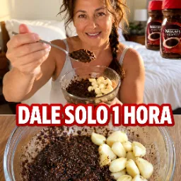 Mezcla de Café y Ajo