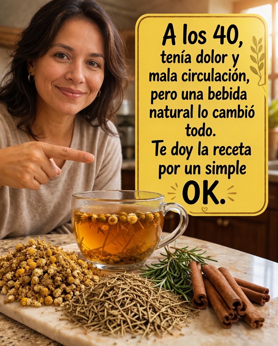 Infusión de manzanilla, romero y canela