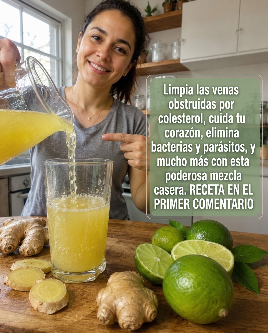 Preparación de mezcla casera para limpiar arterias