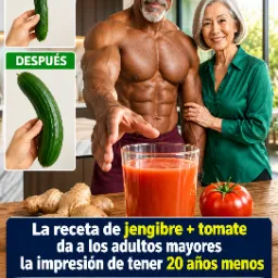 Bebida de tomate y jengibre