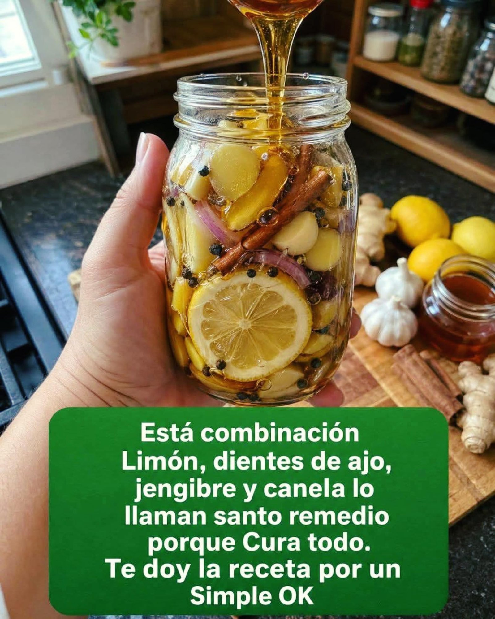 Ingredientes naturales para el santo remedio
