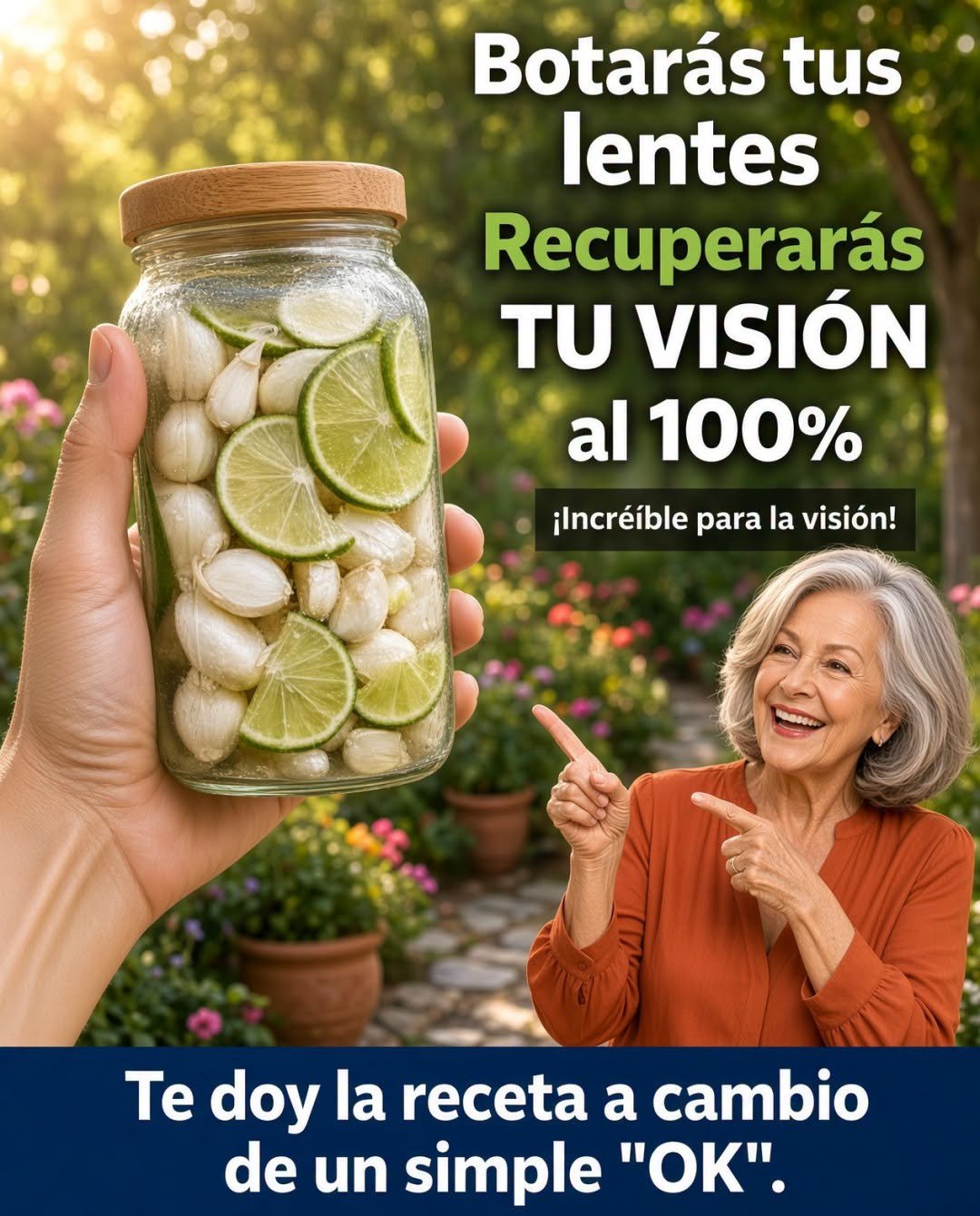 Ingredientes para batido ocular