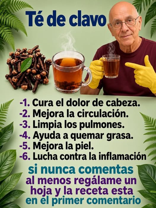 Infusión de clavo y canela