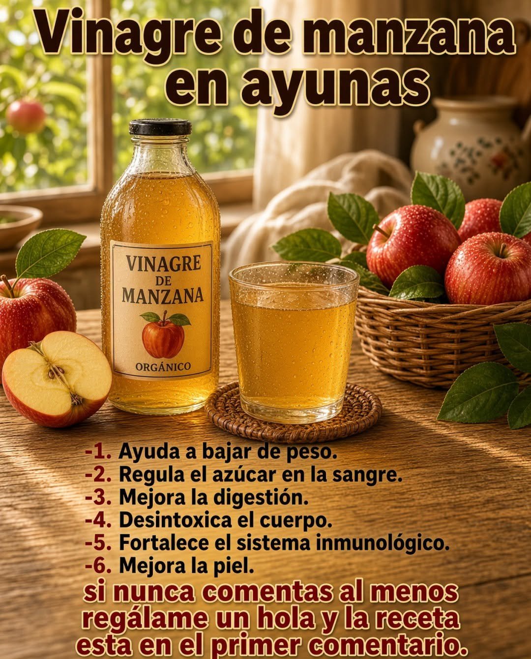 Beneficios del vinagre de sidra de manzana
