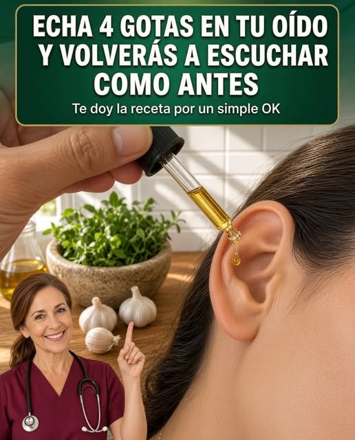 Gotas para mejorar la audición