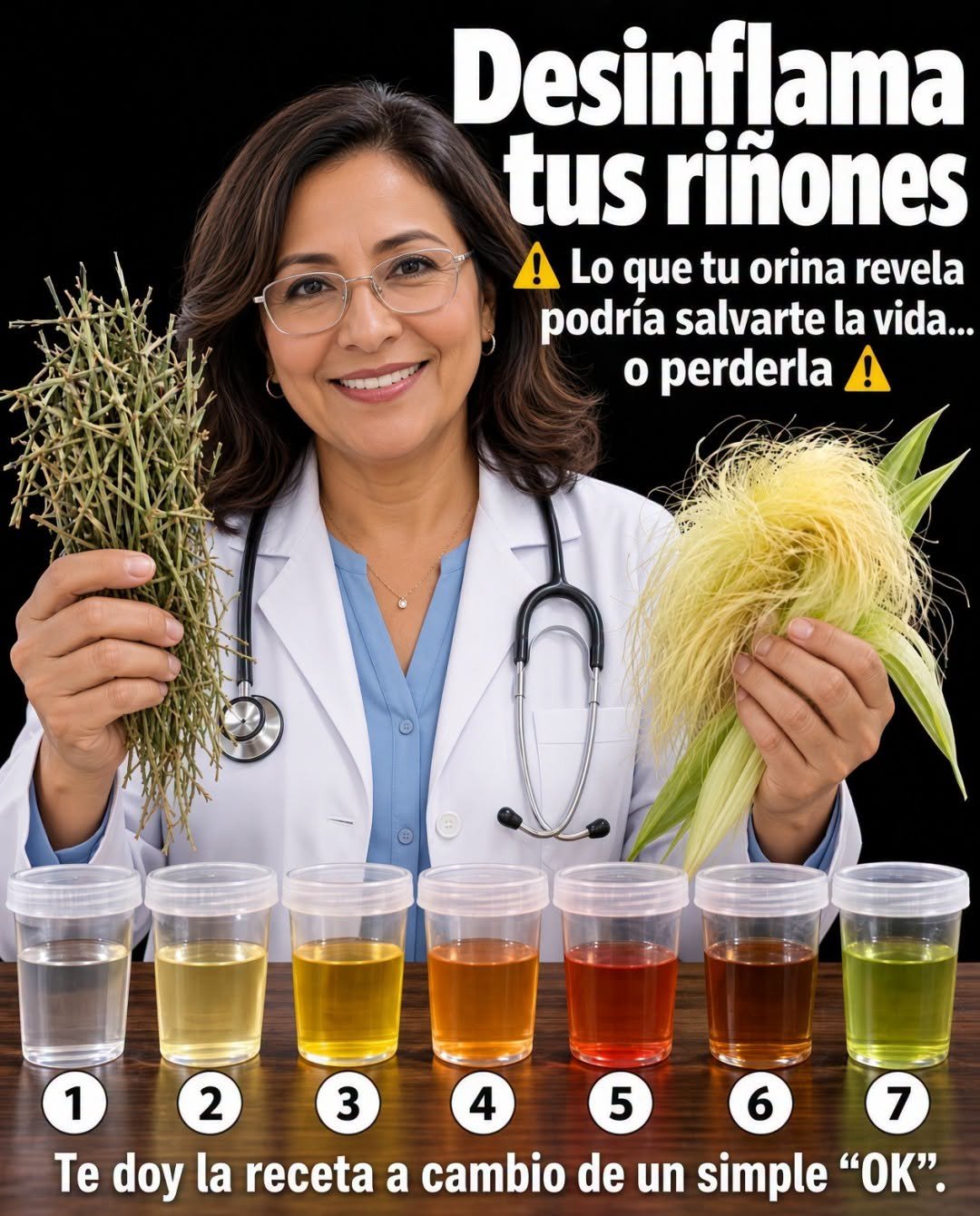 Color de la orina y salud