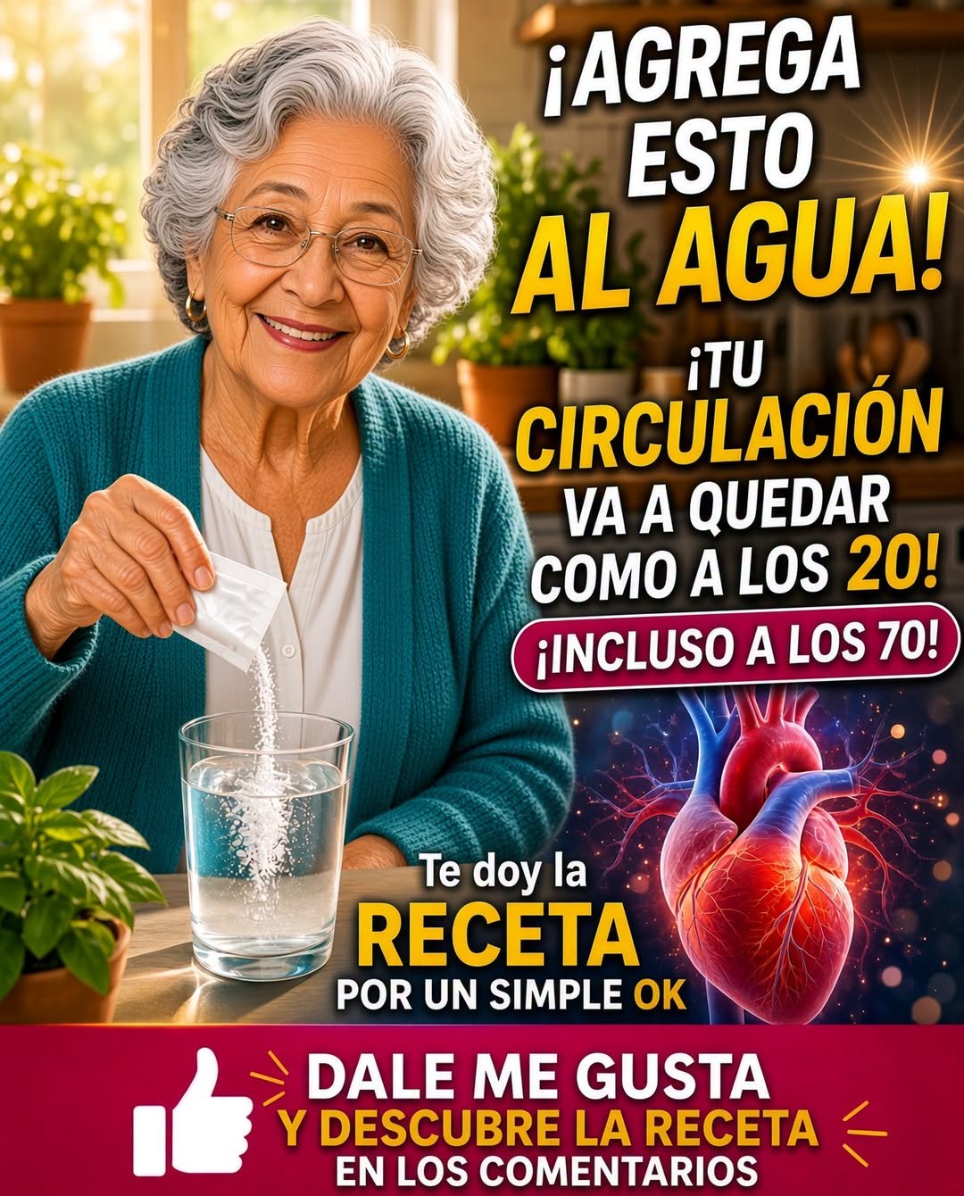 Bebida Natural para una Buena Circulación