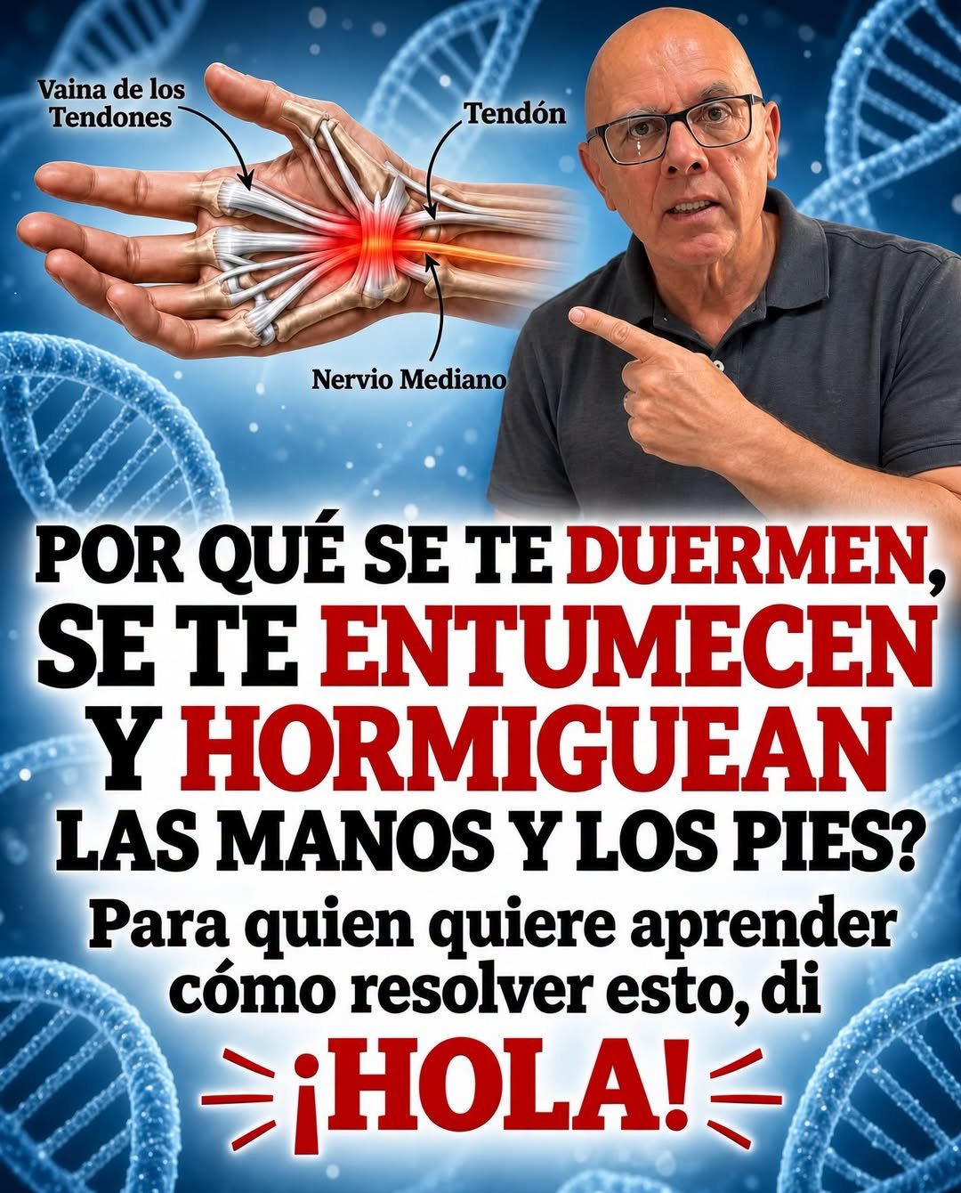 Manos dormidas