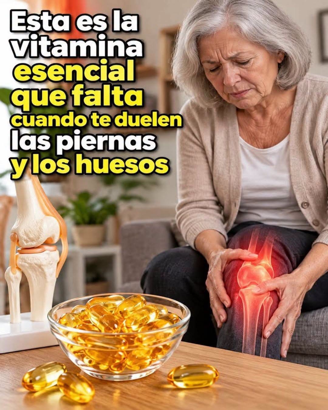 Vitaminas y dolor en las piernas y huesos