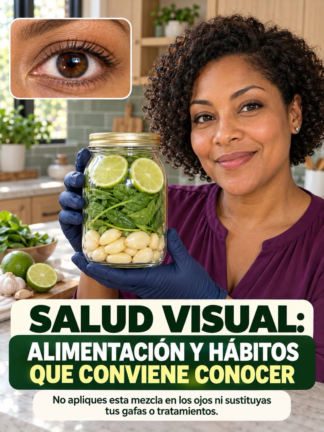 Batido Natural para Ojos Saludables