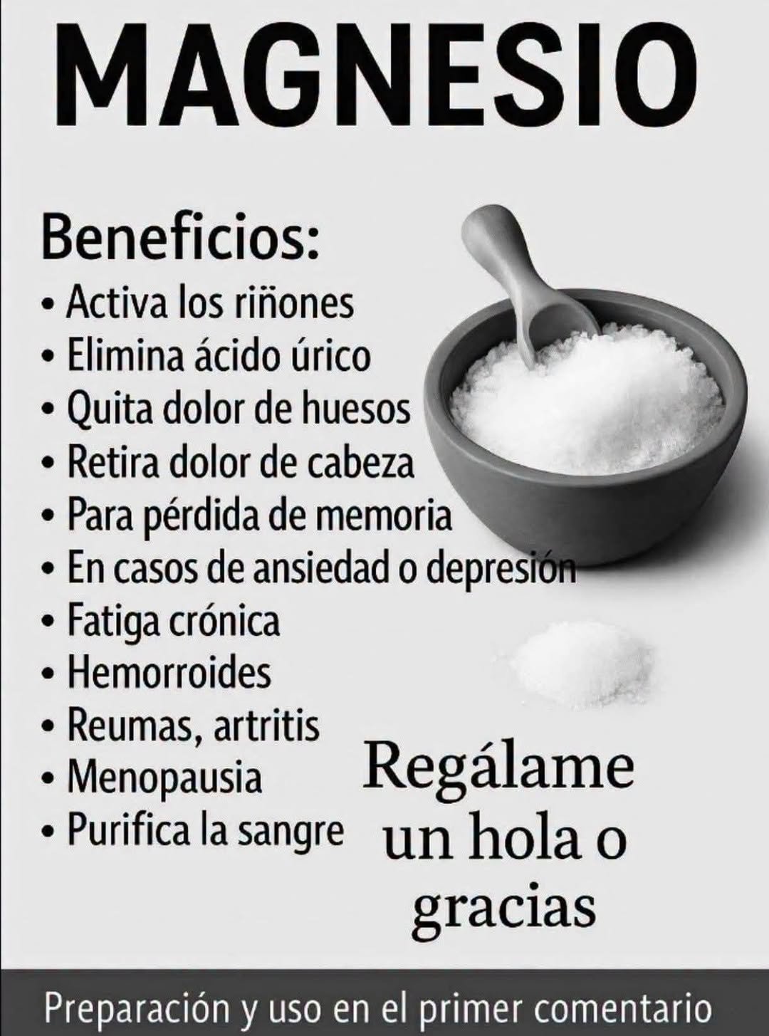 Alimentos ricos en magnesio